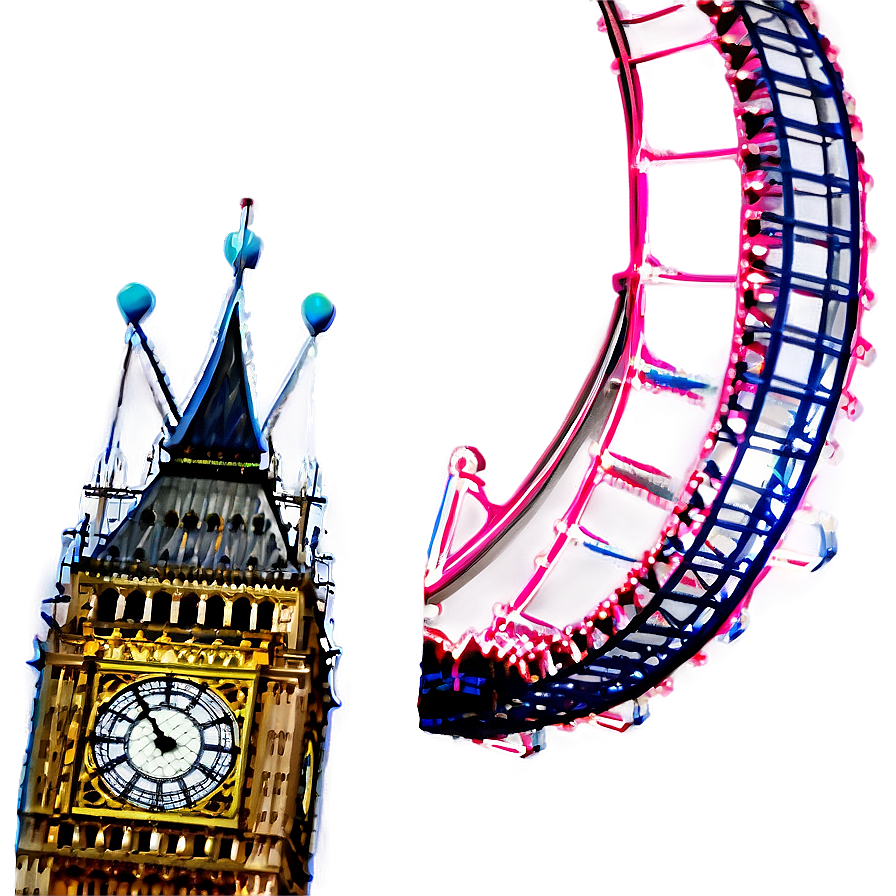 Big Ben And London Eye Png Krk38 PNG Image