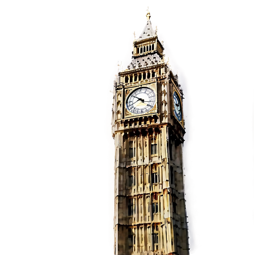 Big Ben Golden Hour Png Exi PNG Image