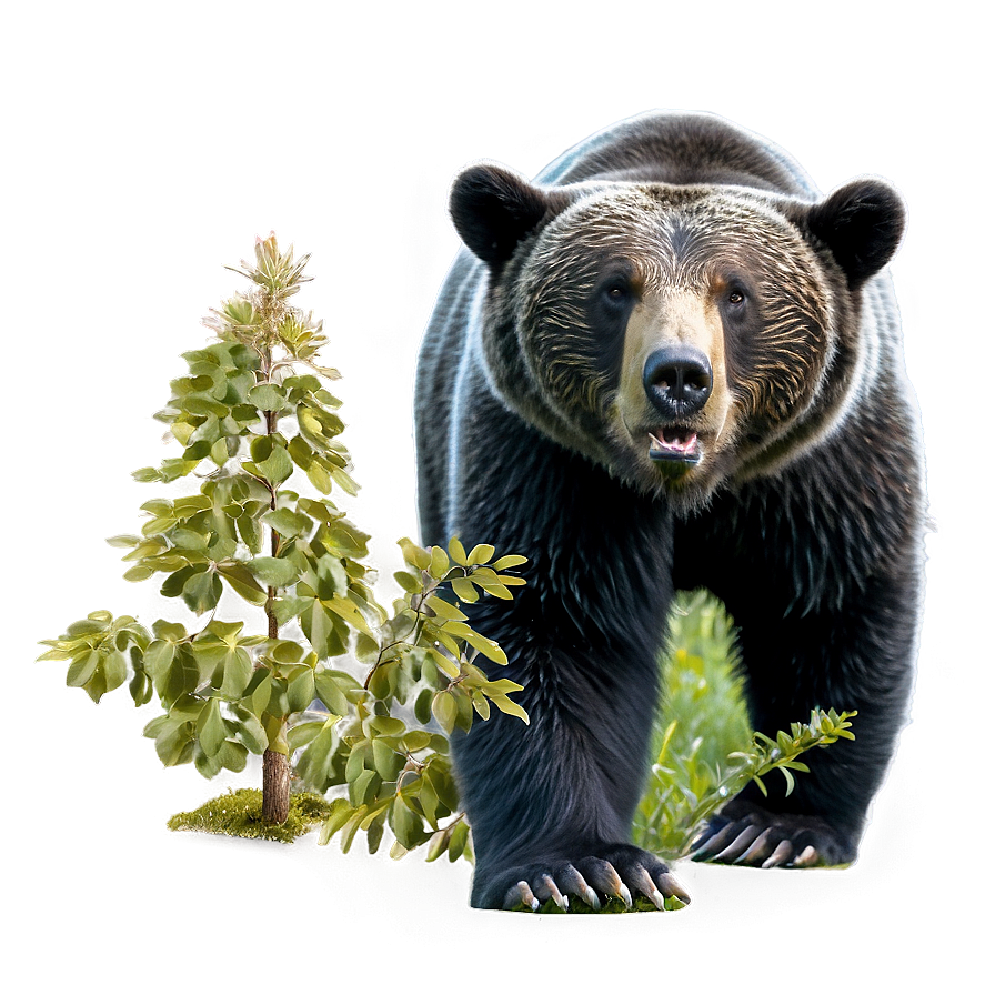 Big Black Bear Png Pae45 PNG Image