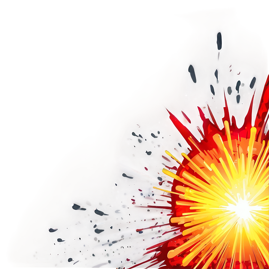 Big Cartoon Explosion Png 06212024 PNG Image