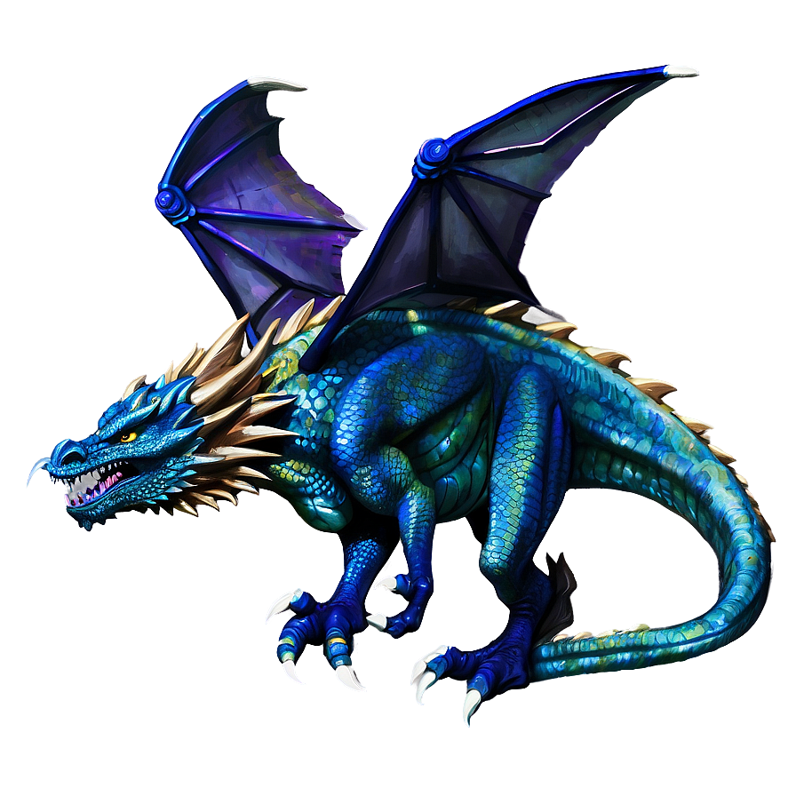 Big Fierce Dragon Png Fyp54 PNG Image