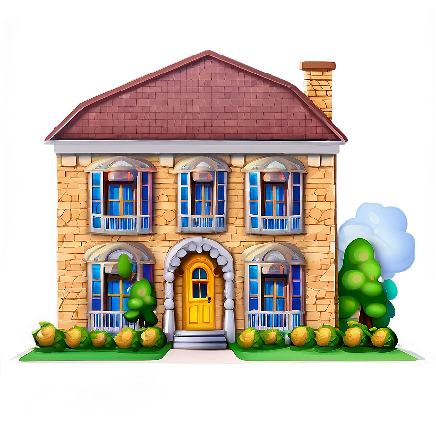 Big House Emoji Png Lbw PNG Image