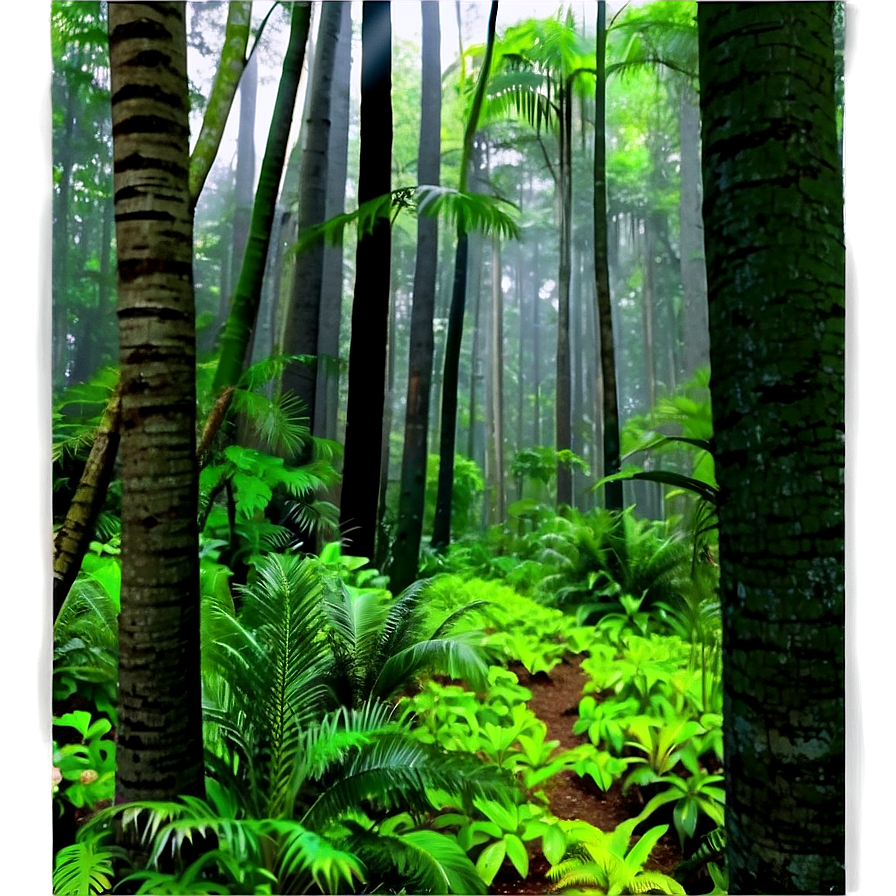 Big Lush Forest Png Koq31 PNG Image