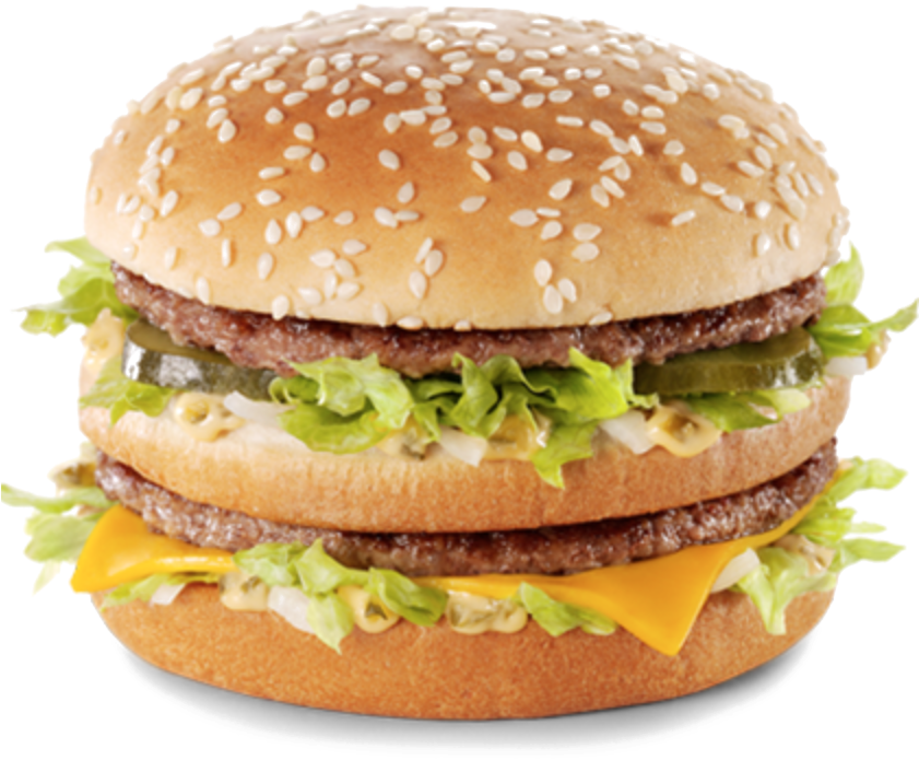 Big Mac Classic Burger PNG Image