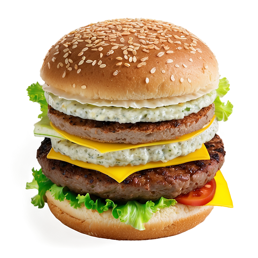 Big Mac Double Patty Png 05252024 PNG Image