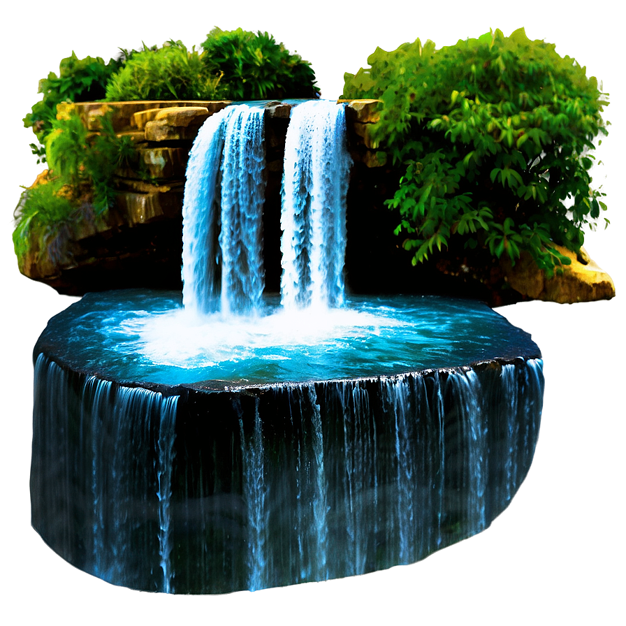 Big Majestic Waterfall Png Kbf43 PNG Image