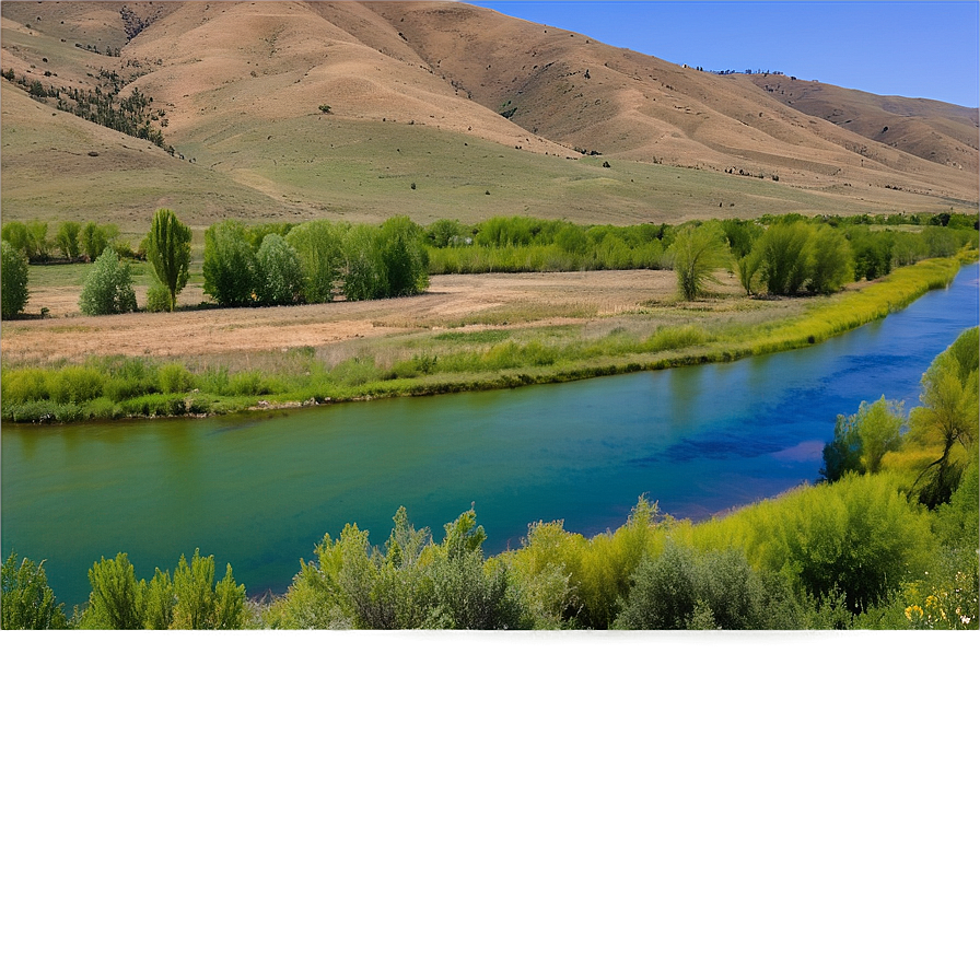 Big Wood River Valley Idaho Png Nik2 PNG Image