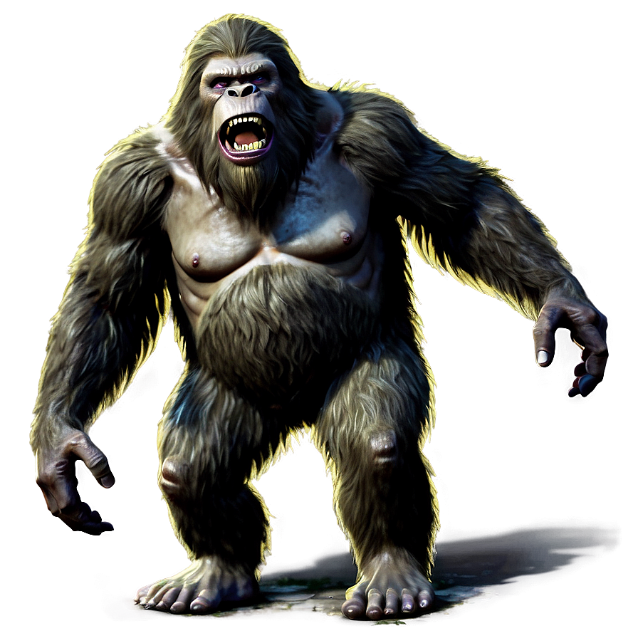 Bigfoot In American Folklore Png Frk PNG Image