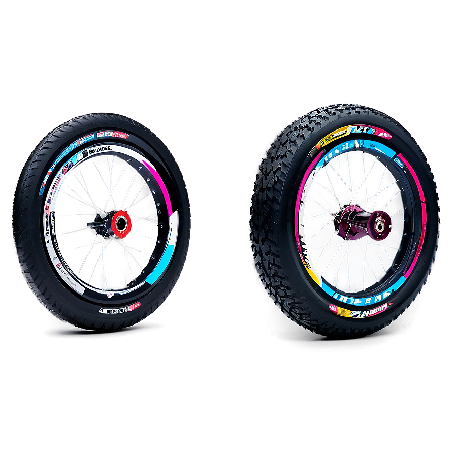 Bike Wheel And Tire Png Kbq26 PNG Image