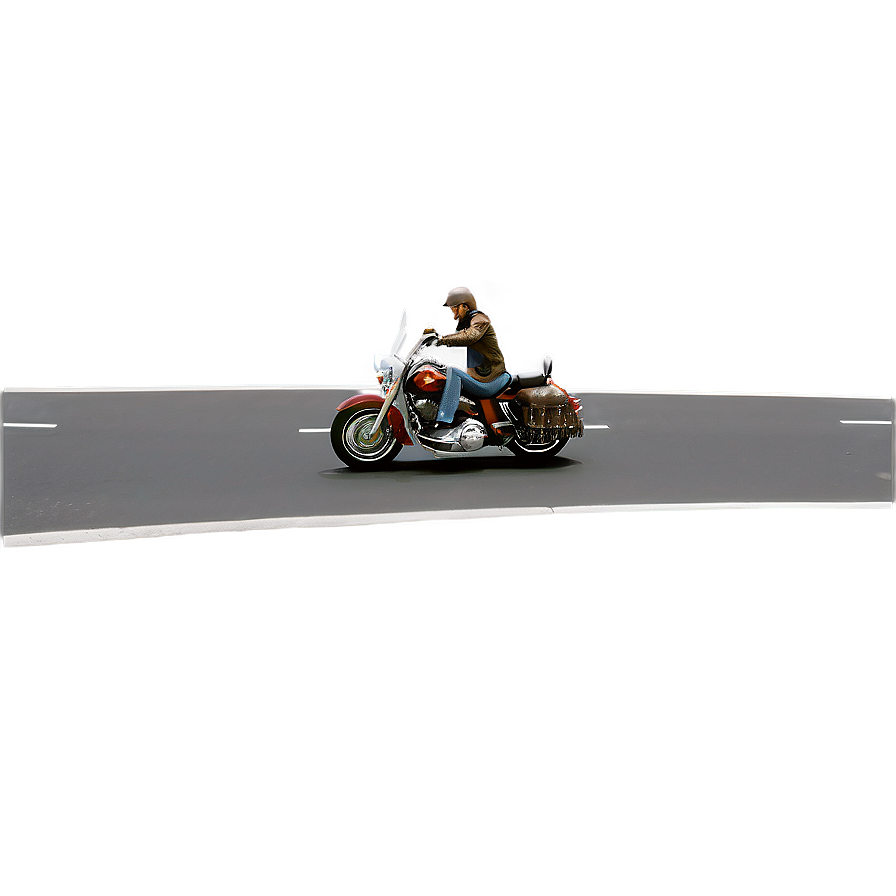 Biker Highway Freedom Png 5 PNG Image