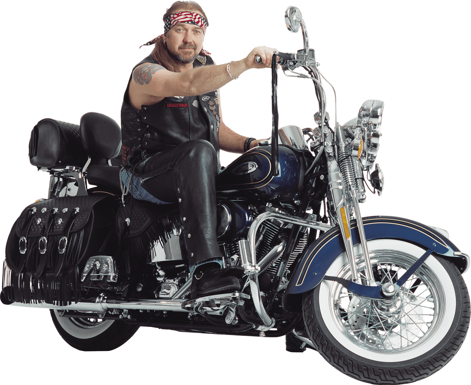 Bikeron Classic Motorcycle PNG Image