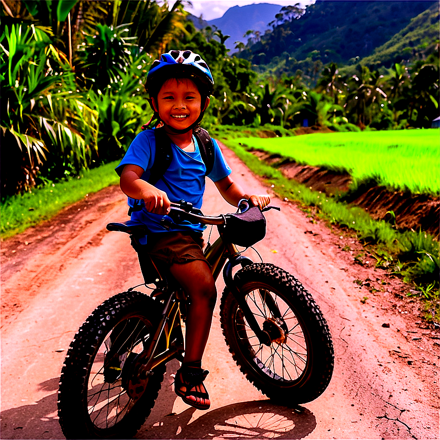 Biking Through The Countryside Png 54 PNG Image