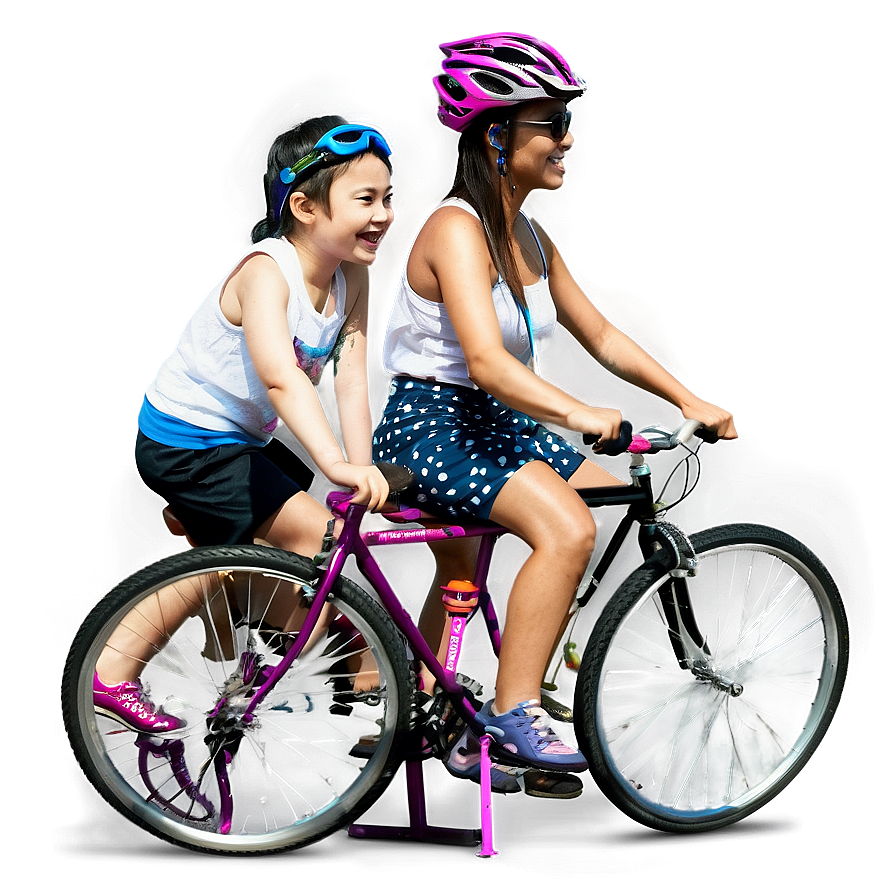 Biking With Friends Png Dei PNG Image