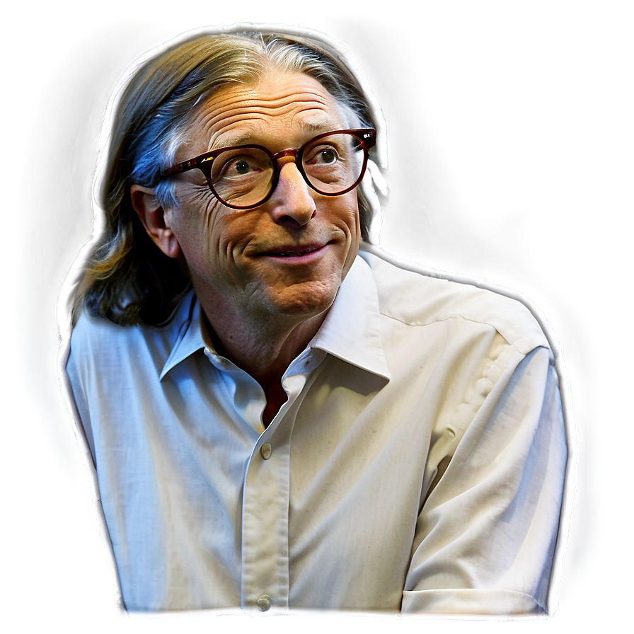 Bill Gates In Glasses Png 99 PNG Image