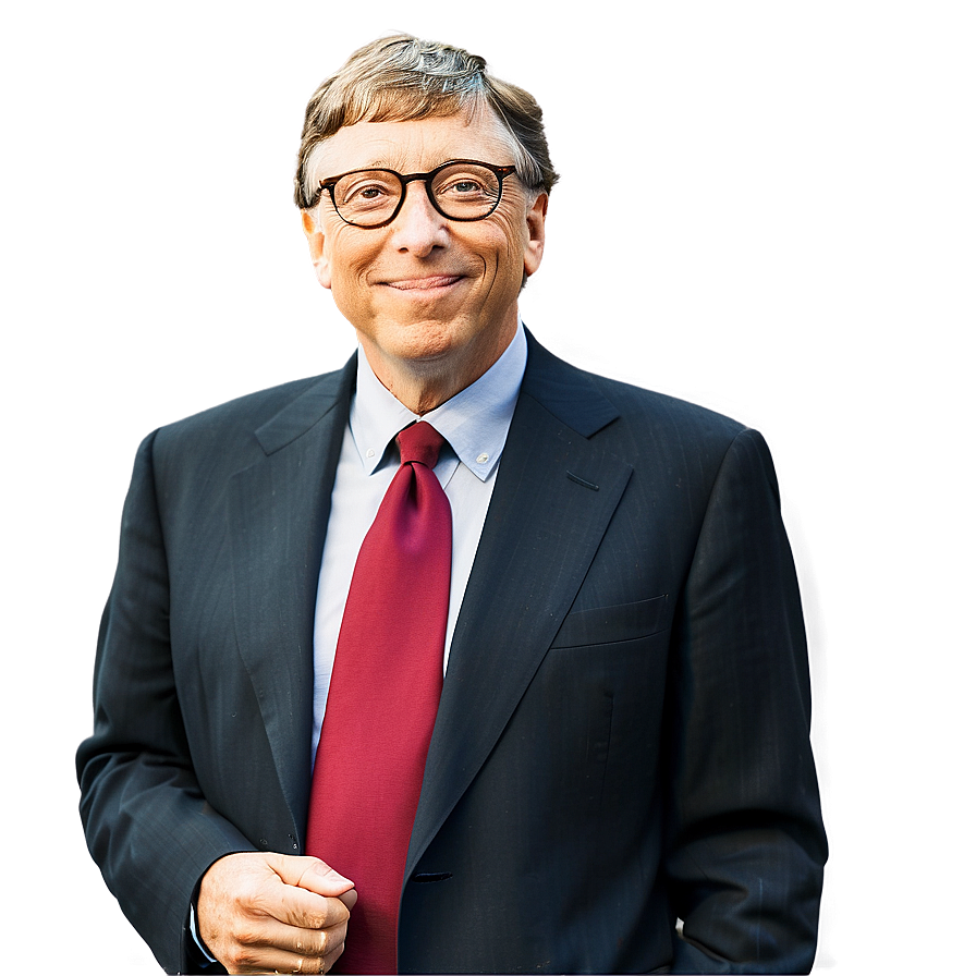 Bill Gates In Office Png 72 PNG Image