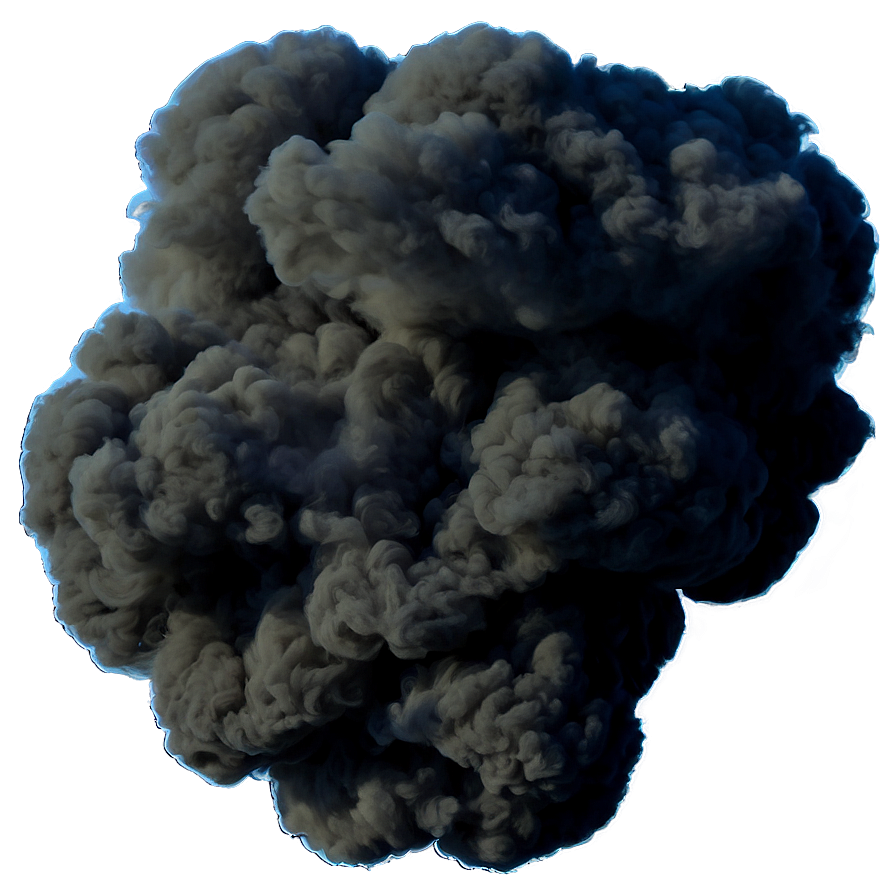 Billowing Black Smoke Png 05252024 PNG Image