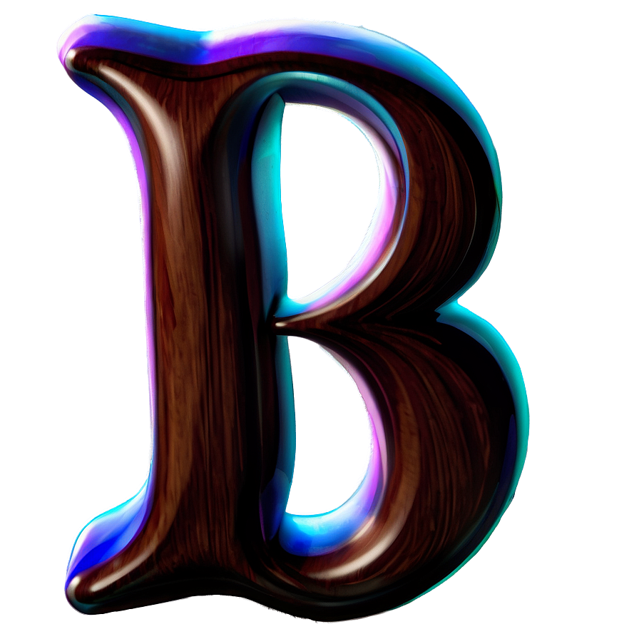 Billowing Letter B Png 40 PNG Image