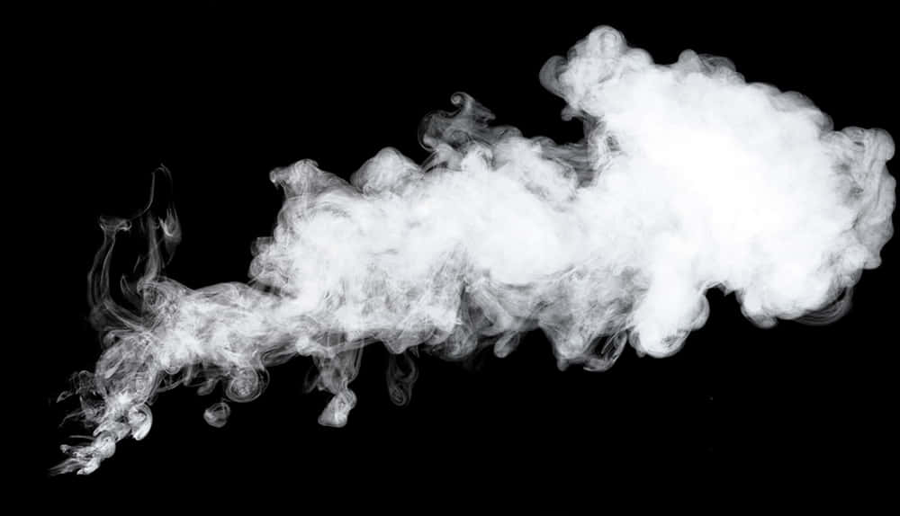 Billowing Steam Against Black Background.jpg PNG Image