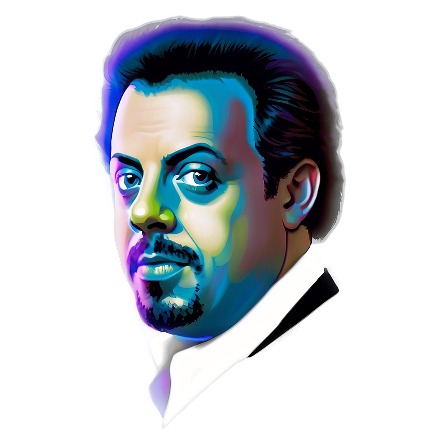 Billy Joel Fan Art Png 06252024 PNG Image