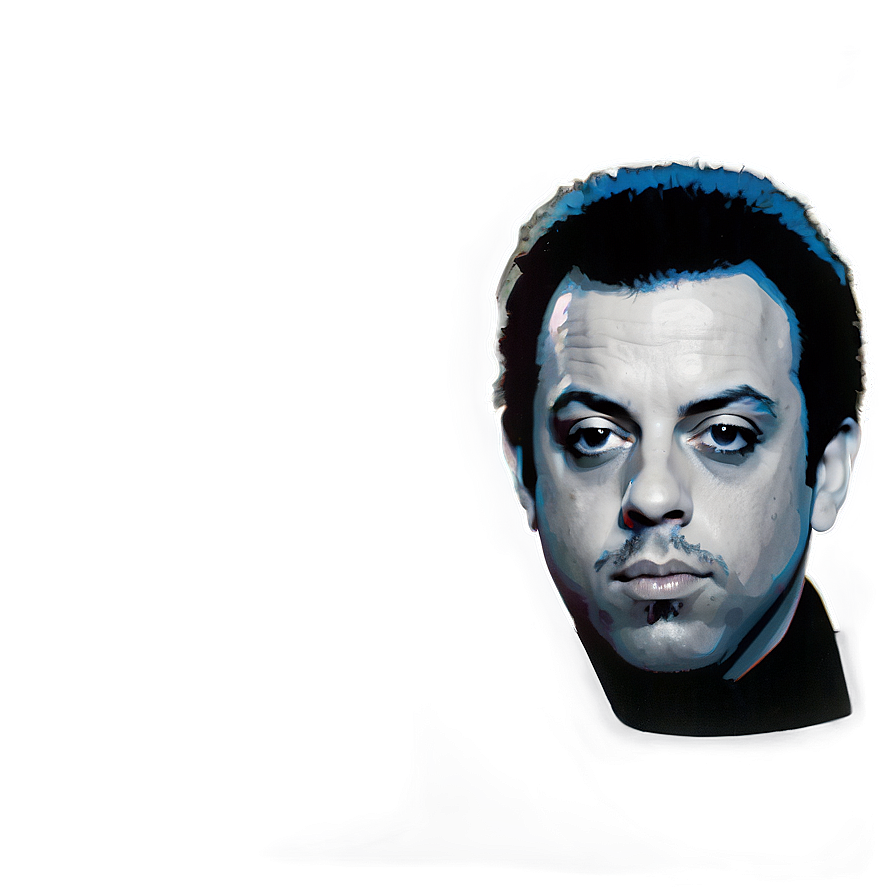 Billy Joel Portrait Png 06252024 PNG Image