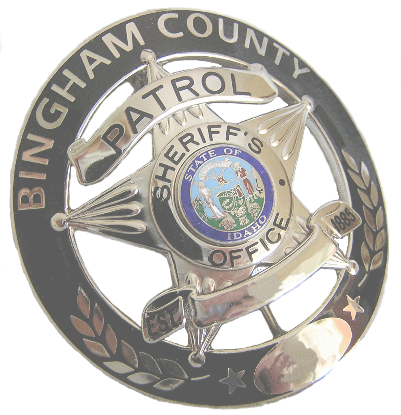 Bingham County Sheriff Badge Idaho PNG Image