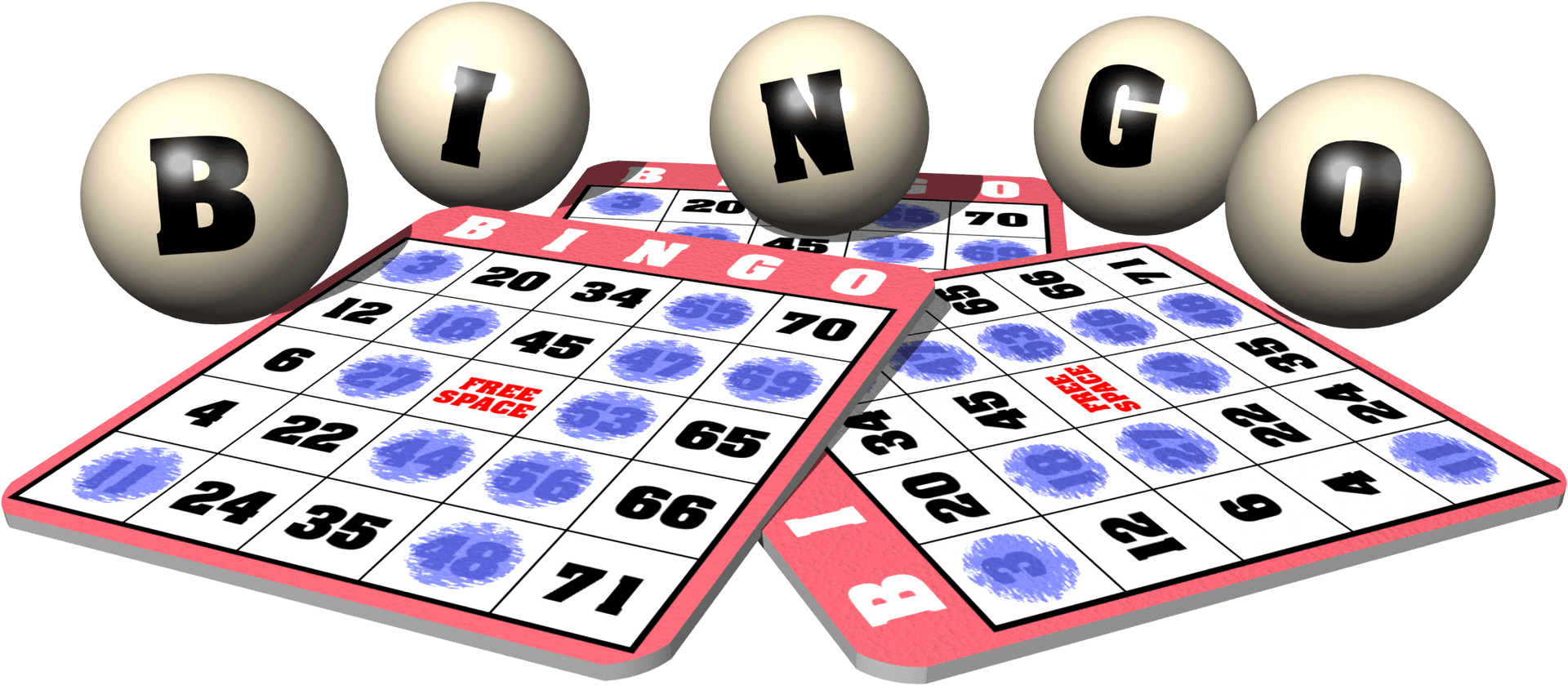 Bingo Game Setup PNG Image