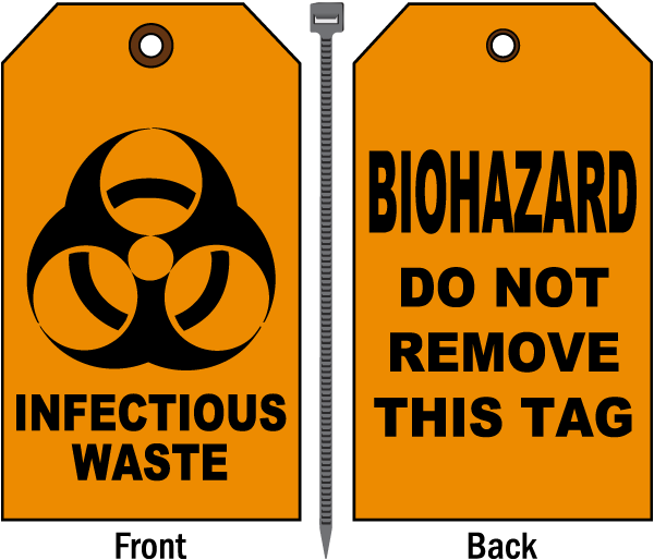 Biohazard Warning Tag Image PNG Image