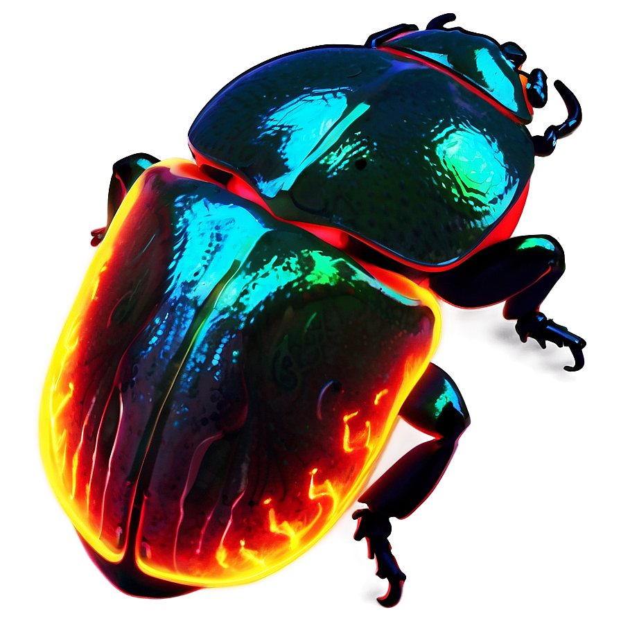 Bioluminescent Beetle Glow Png 64 PNG Image