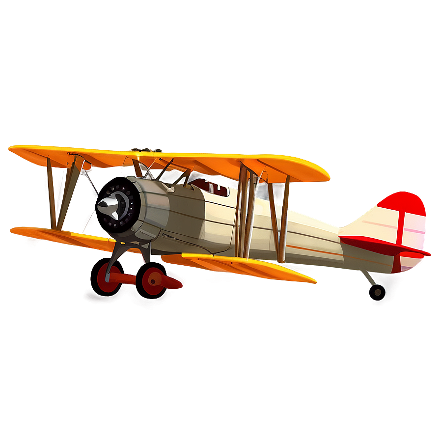 Biplane Clipart Png 05042024 PNG Image