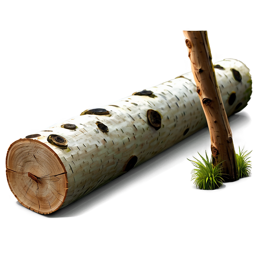 Birch Log Png Esb PNG Image