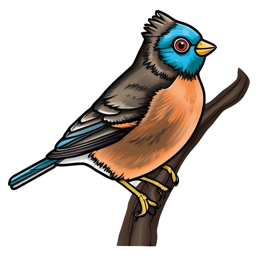 Bird Coloring Page Png Ete PNG Image