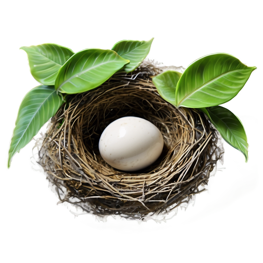 Bird Nest In Foliage Png Nos PNG Image