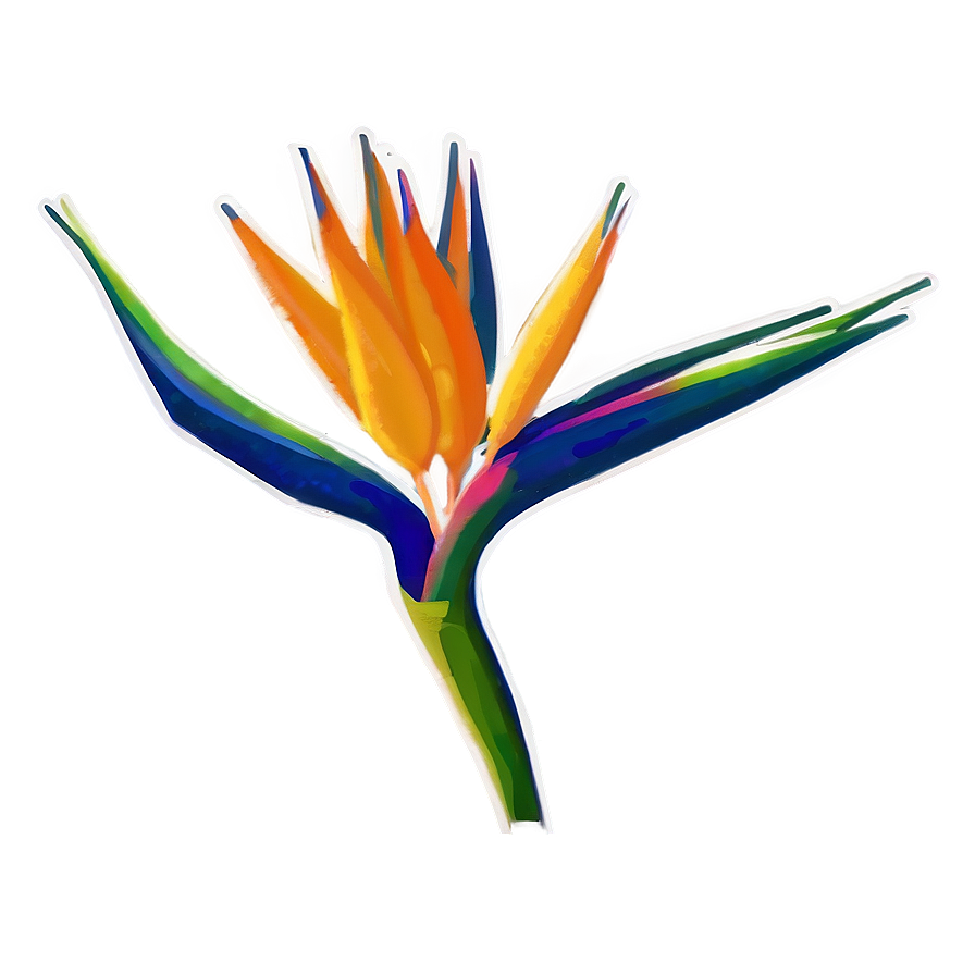 Bird Of Paradise Environmental Poster Png 54 PNG Image