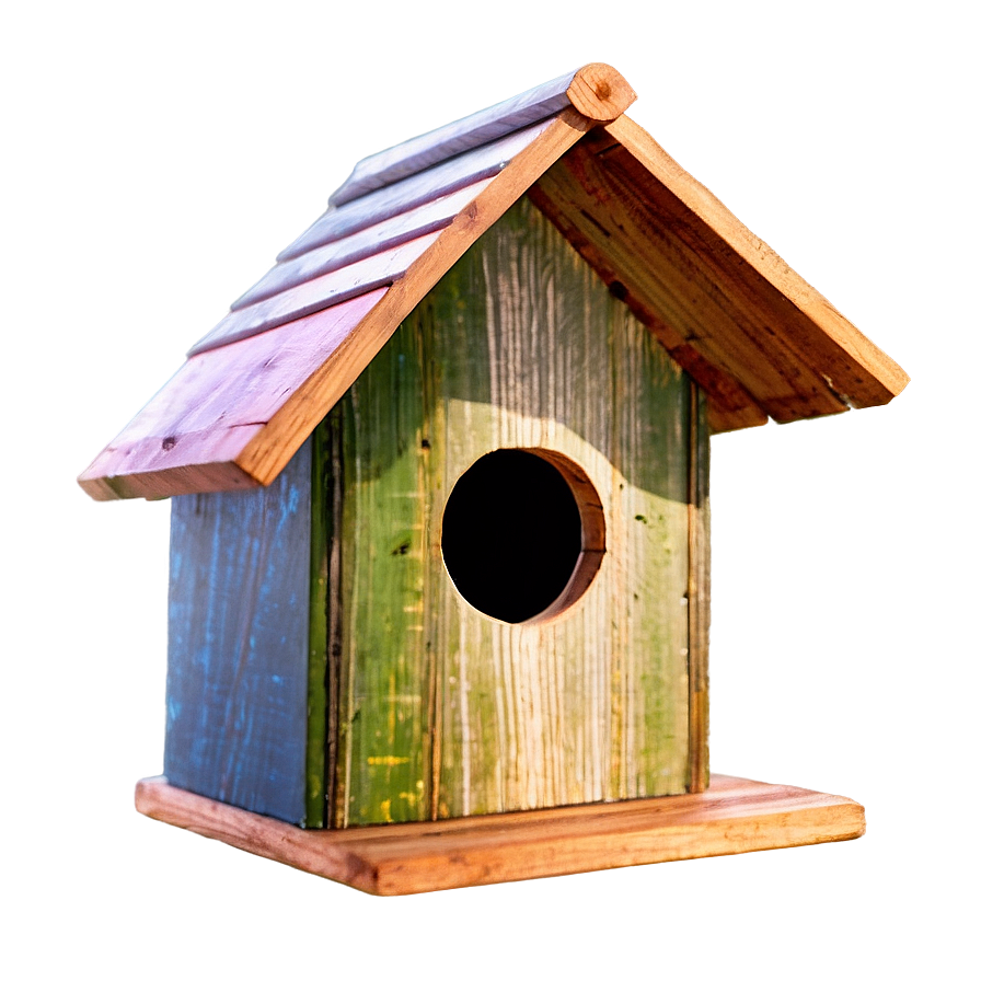 Birdhouse With Roof Png Oxa PNG Image