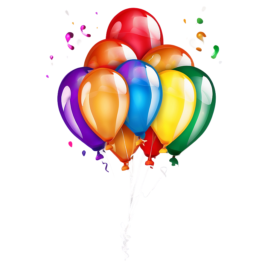 Birthday Balloon Graphics Png Suu PNG Image