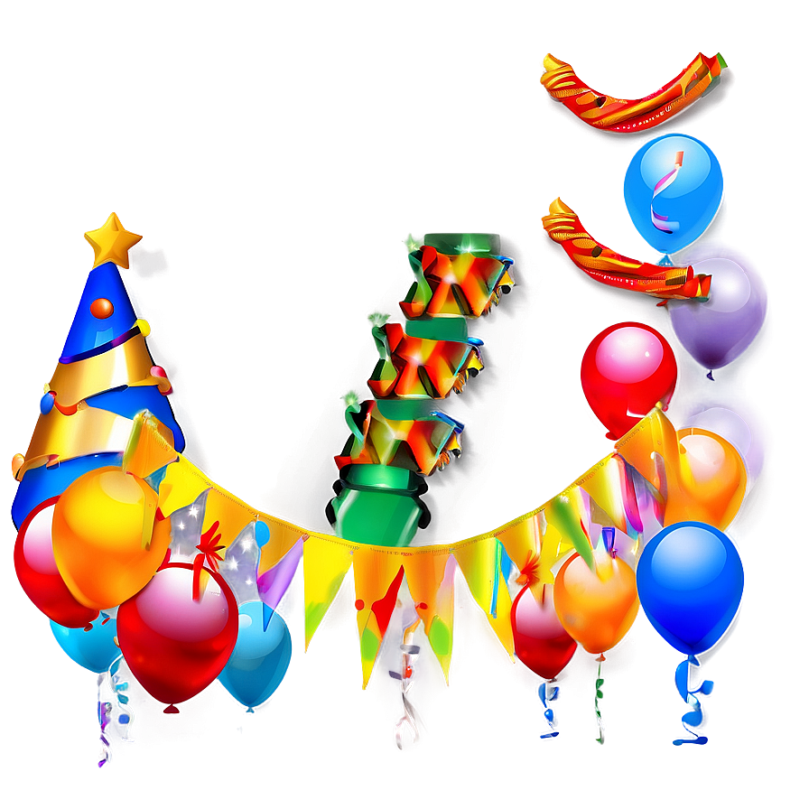 Birthday Banner D PNG Image