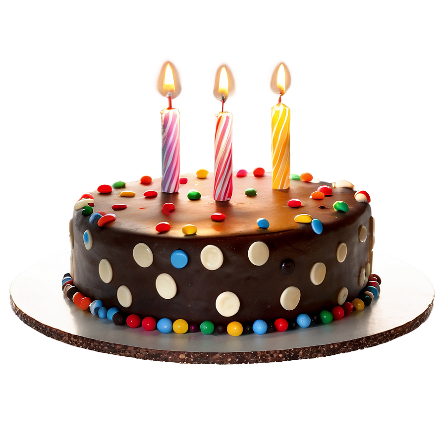 Birthday Cake A PNG Image