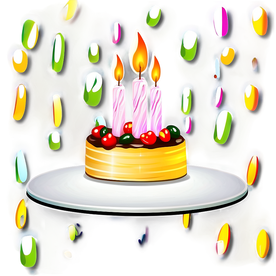 Birthday Cake Design Png 96 PNG Image