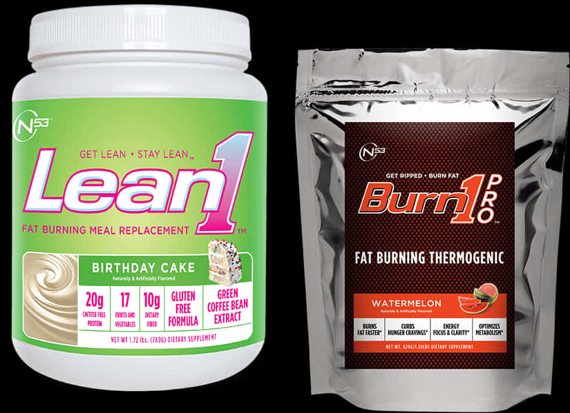 Birthday Cake Flavored Supplements PNG Image