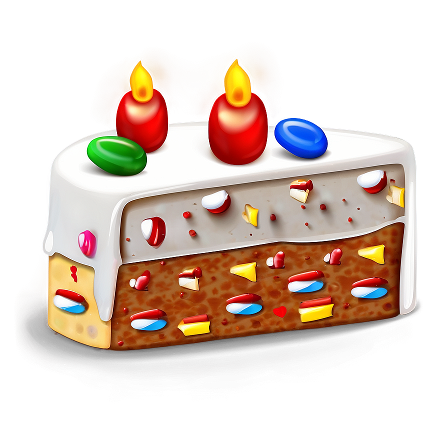 Birthday Cake Slice Emoji Png 65 PNG Image