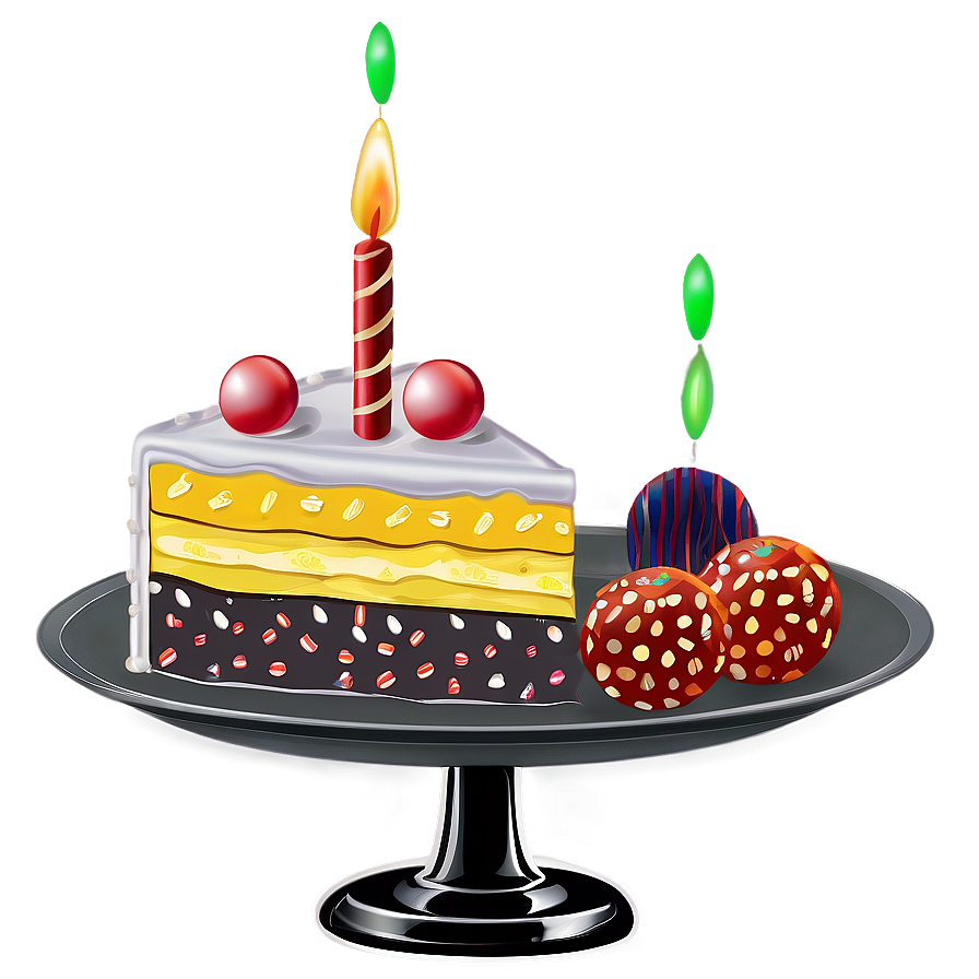 Birthday Cake Slice Png 77 PNG Image