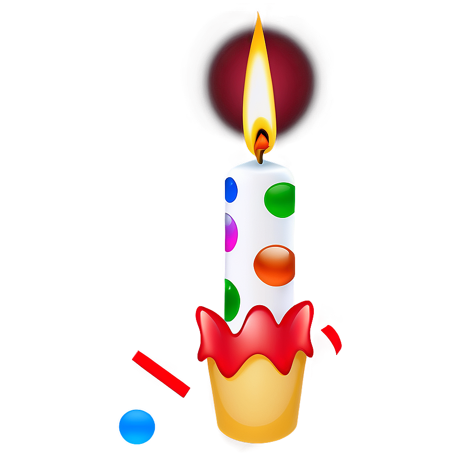 Birthday Candle Emoji Png Frv58 PNG Image