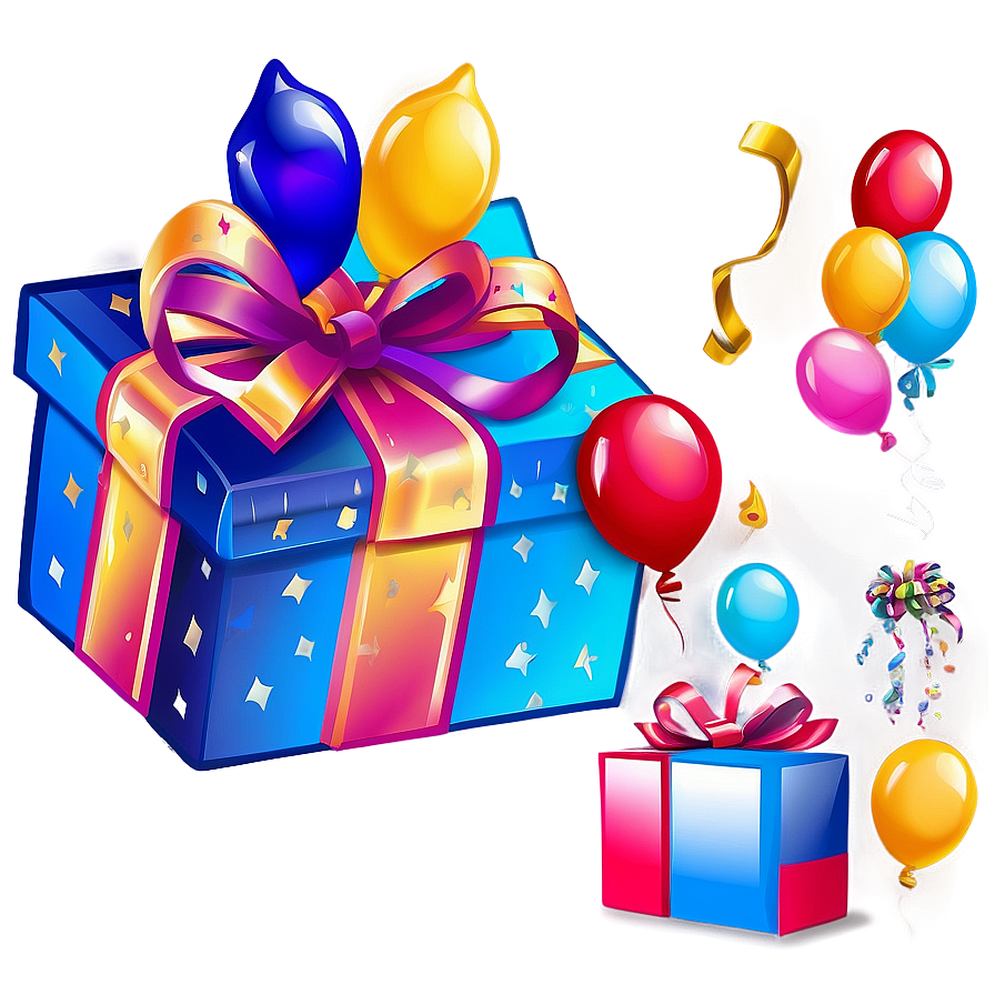 Birthday Gift Box Png Xjw PNG Image