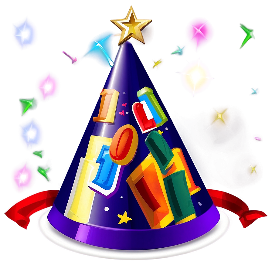 Birthday Hat D PNG Image