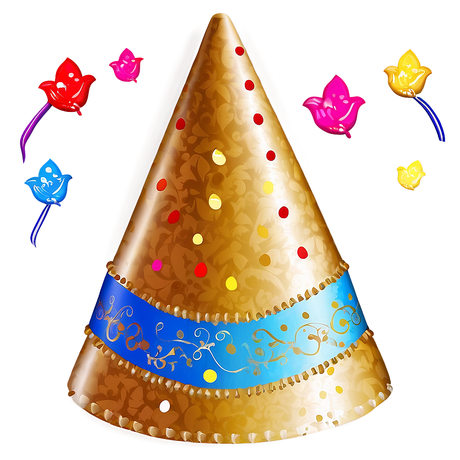 Birthday Hat Illustration Png 05042024 PNG Image