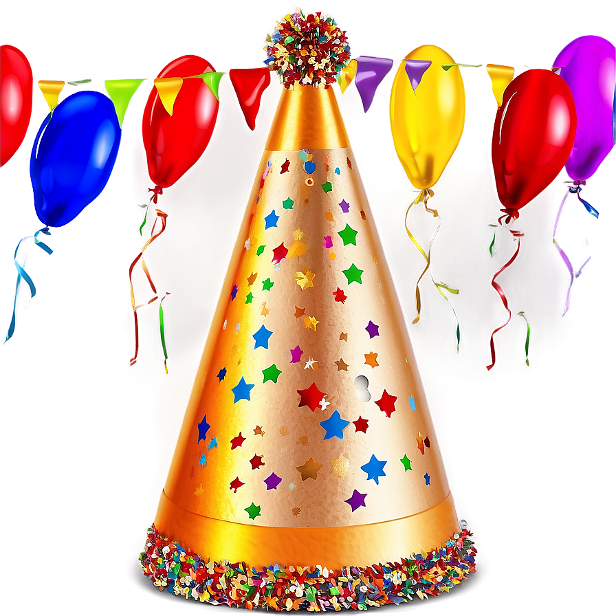 Birthday Hat Surprise Png Vfq45 PNG Image