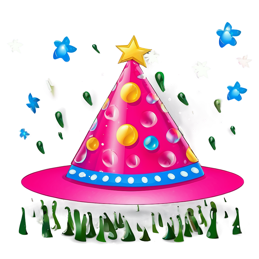 Birthday Hat Template Png Aux PNG Image