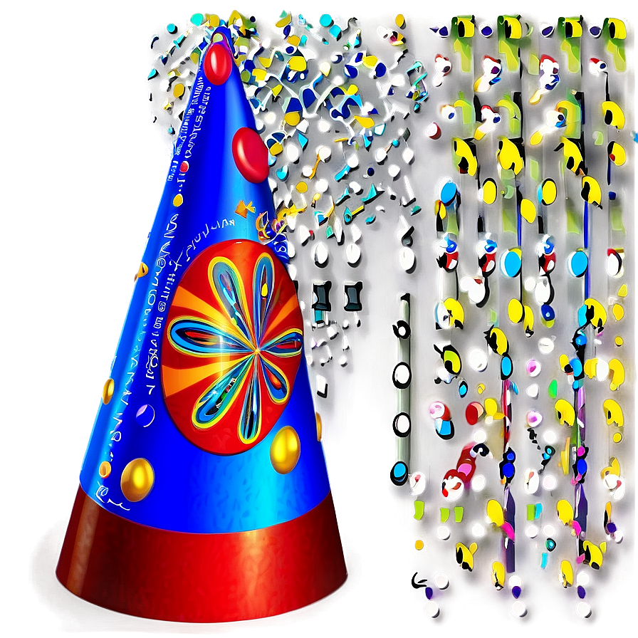 Birthday Hat With Bubbles Png Qjj99 PNG Image