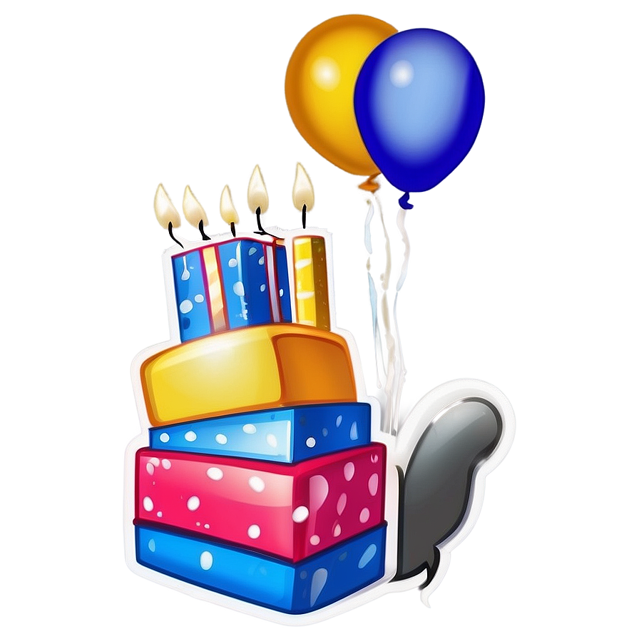 Birthday Mascot Png Rfi PNG Image