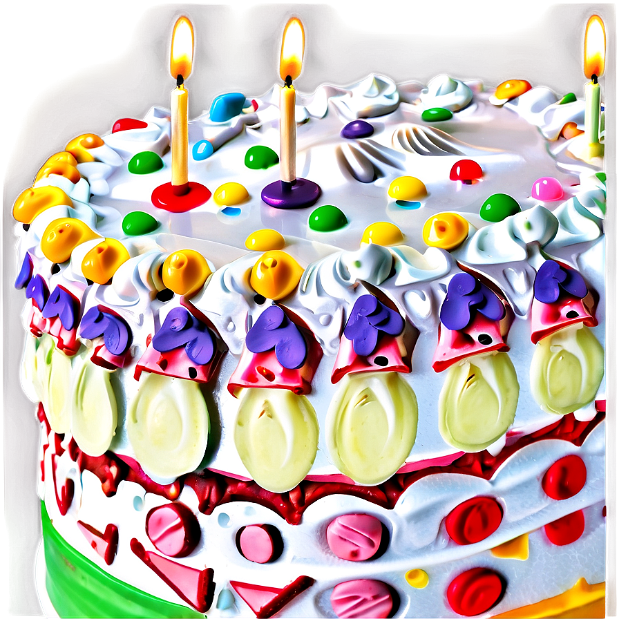 Birthday Party Cake Png 05042024 PNG Image